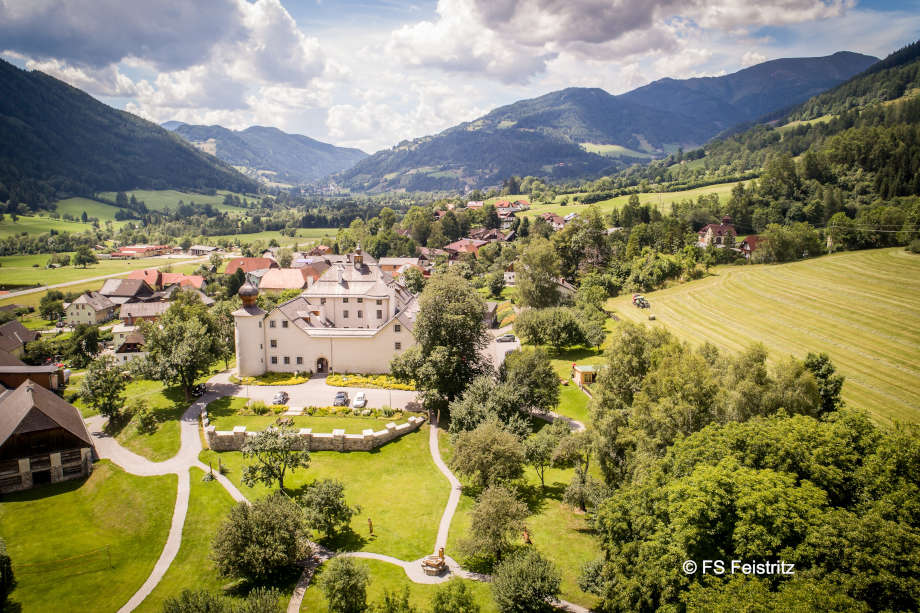 Ansicht von Schloss Feistritz